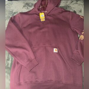 NWT Burgundy Carhart Hoodie